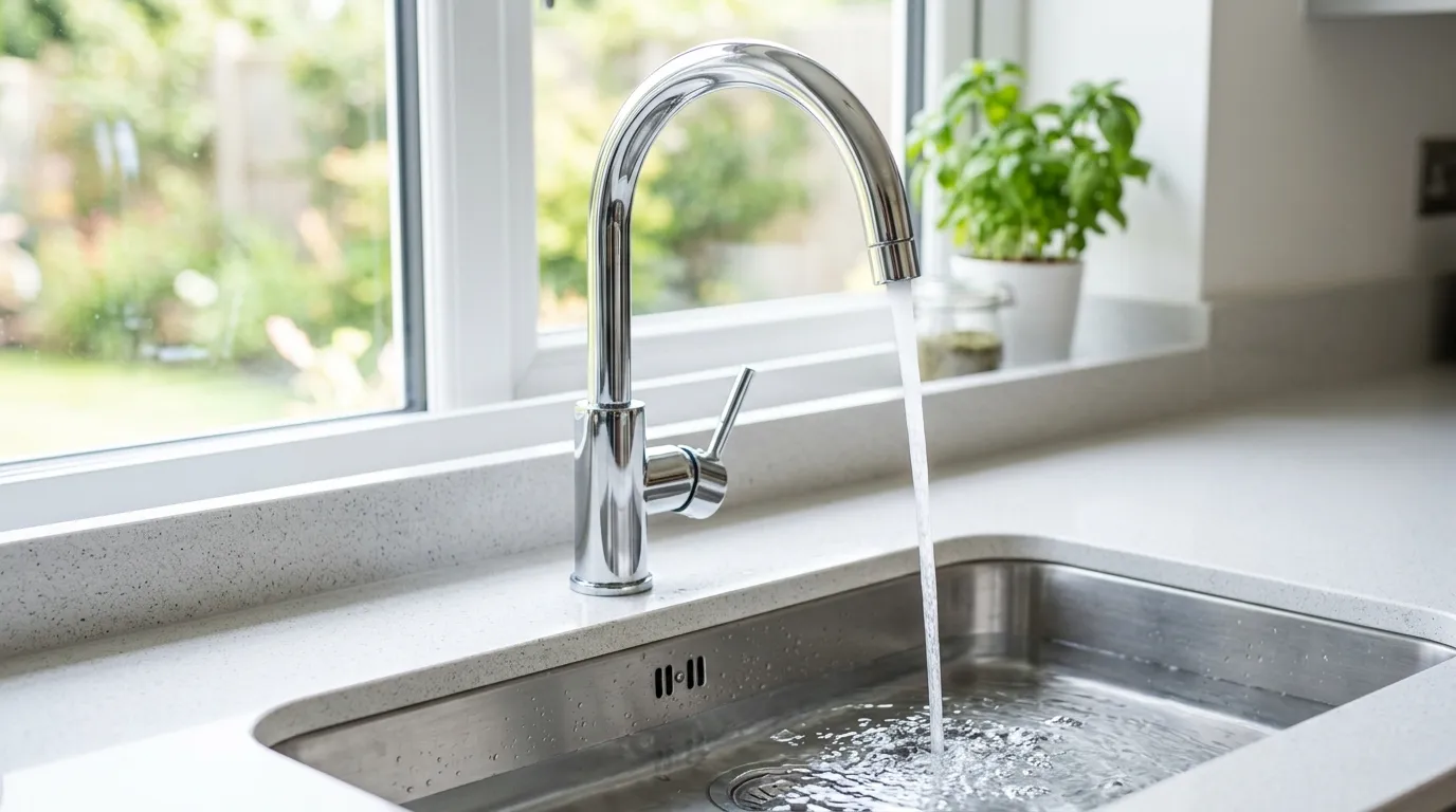 Local Plumbing Master Pros same day plumber fixing a faucet in Sherman, CT